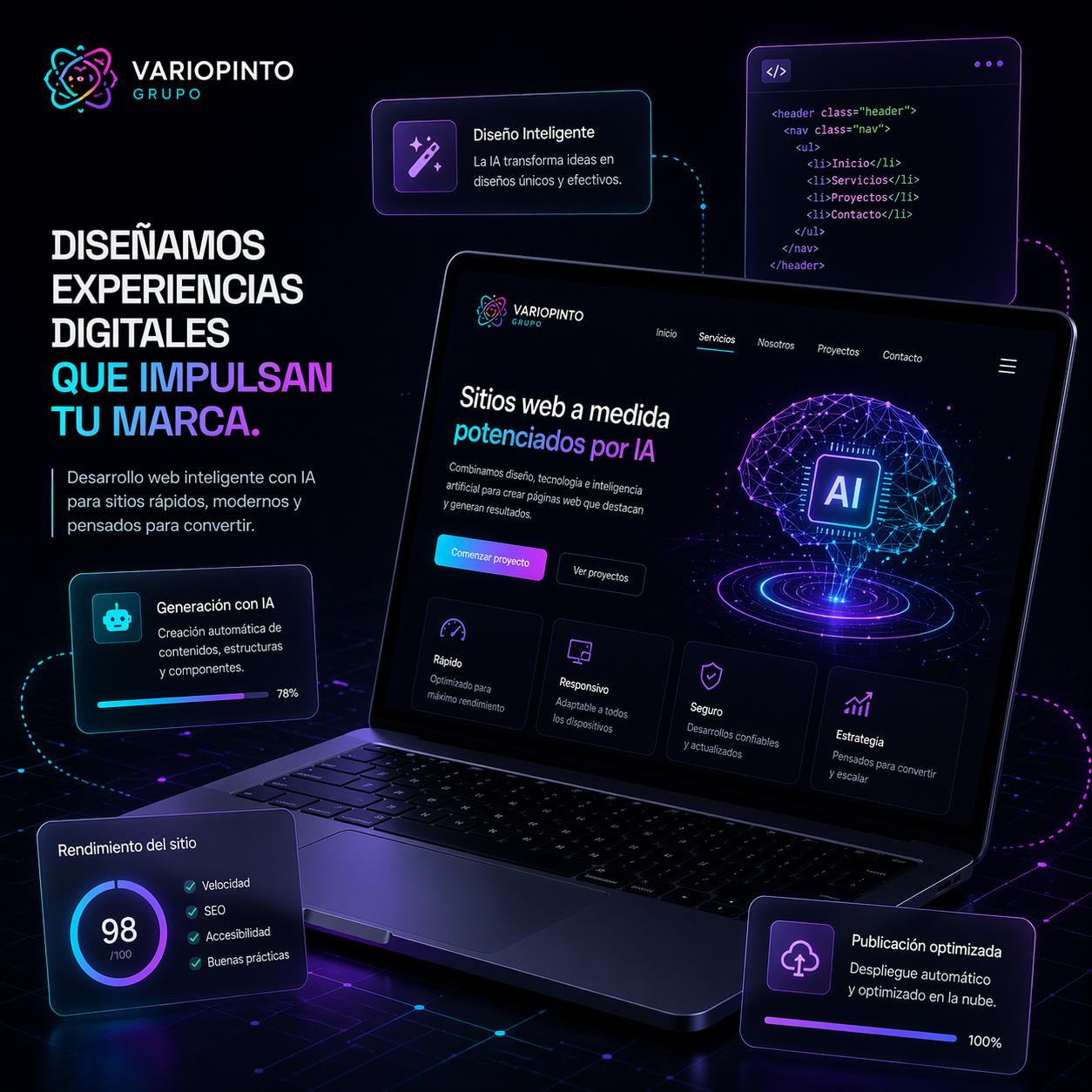 abstract 3D render of futuristic glowing data nodes and crystalline structures in a deep void with cyan and magenta lighting